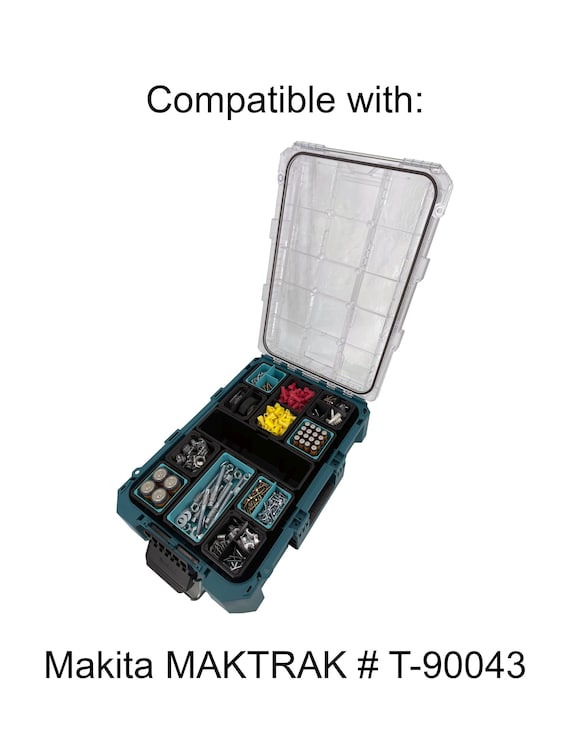 Makita MAKTRAK Deep Medium Organizer Box Compatible Large Nesting