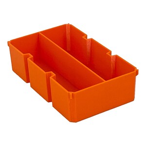 Grande poubelle compatible Pro Organizer de Ridgid - Orange Length