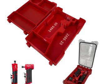 Milwaukee Packout Compact Organizer Compatible M12 Die Grinder Tool Tray Insert Set