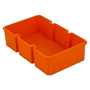 Grande poubelle compatible Pro Organizer de Ridgid - Orange No Divider