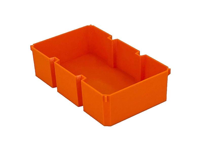 Grande poubelle compatible Pro Organizer de Ridgid - Orange No Divider
