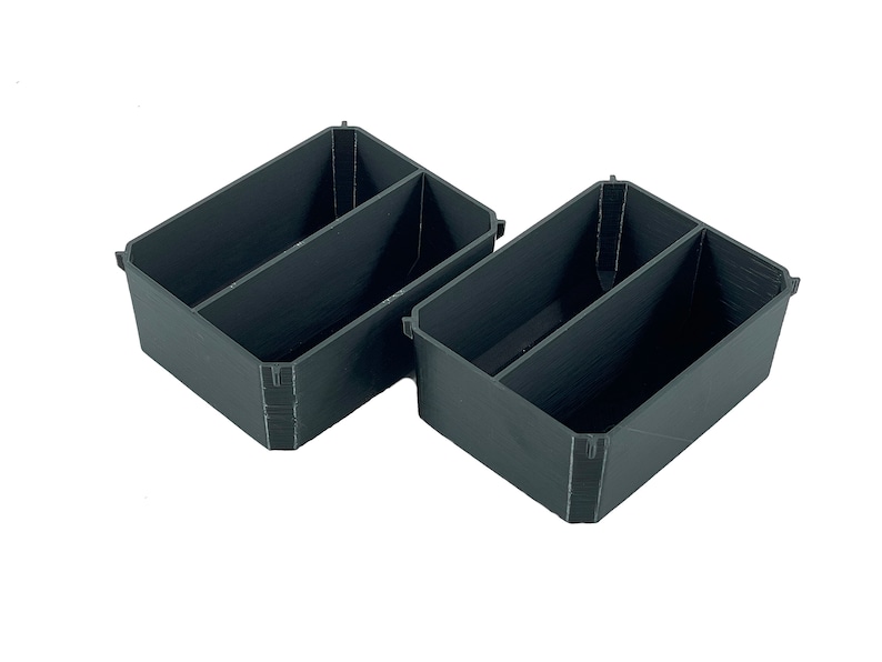 Ridgid Pro Organizer Compatible Small Nesting Bins - Black Length