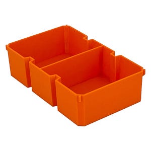 Grande poubelle compatible Pro Organizer de Ridgid - Orange Width