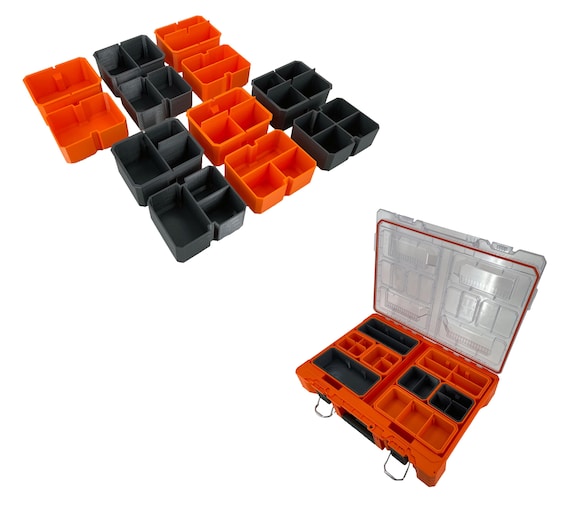 Klein Tools Modbox Tall Component Box Organizer Compatible Small Nesting  Bin Set - Gray - Etsy