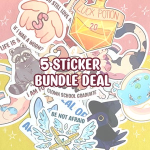5 Sticker Bundle Discount