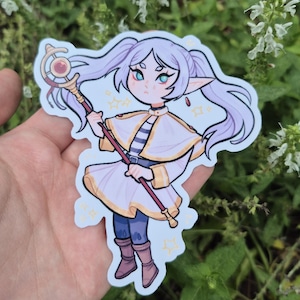 Frieren Laminated Sticker | Sousou No Frieren Sticker | Frieren: Beyond Journeys End Sticker | Anime Sticker