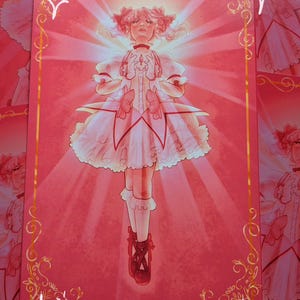 Madoka Kaname Mini Print / Madoka Magica Print / Anime Print / Puella Magi Madoka Magica Art / Wall Art / Wall Decor / Magia Record Art