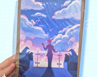 Pearl Print | Its Over Isnt It Pearl Print | Steven Universe Art | Pearl Art | Steven Universe Print | Kawaii Art Prints | Anime Prints