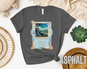 TCG Gamer T-Shirt, Zero F*cks Given Graphic, Card Game Gift