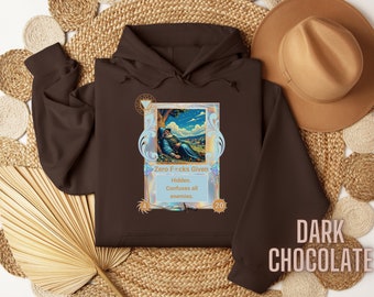 Trading Card Gamer Hoodie, Zero F*cks Given, TCG Graphics