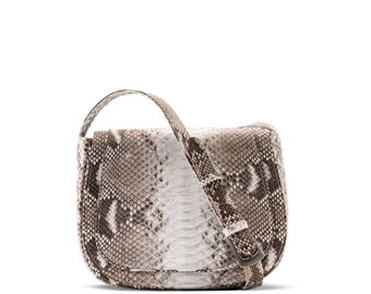 Bolsa tiracolo python