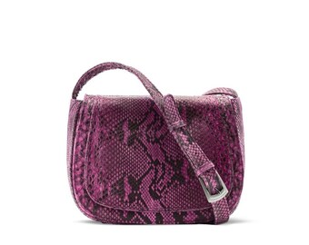 Bolsa tiracolo python