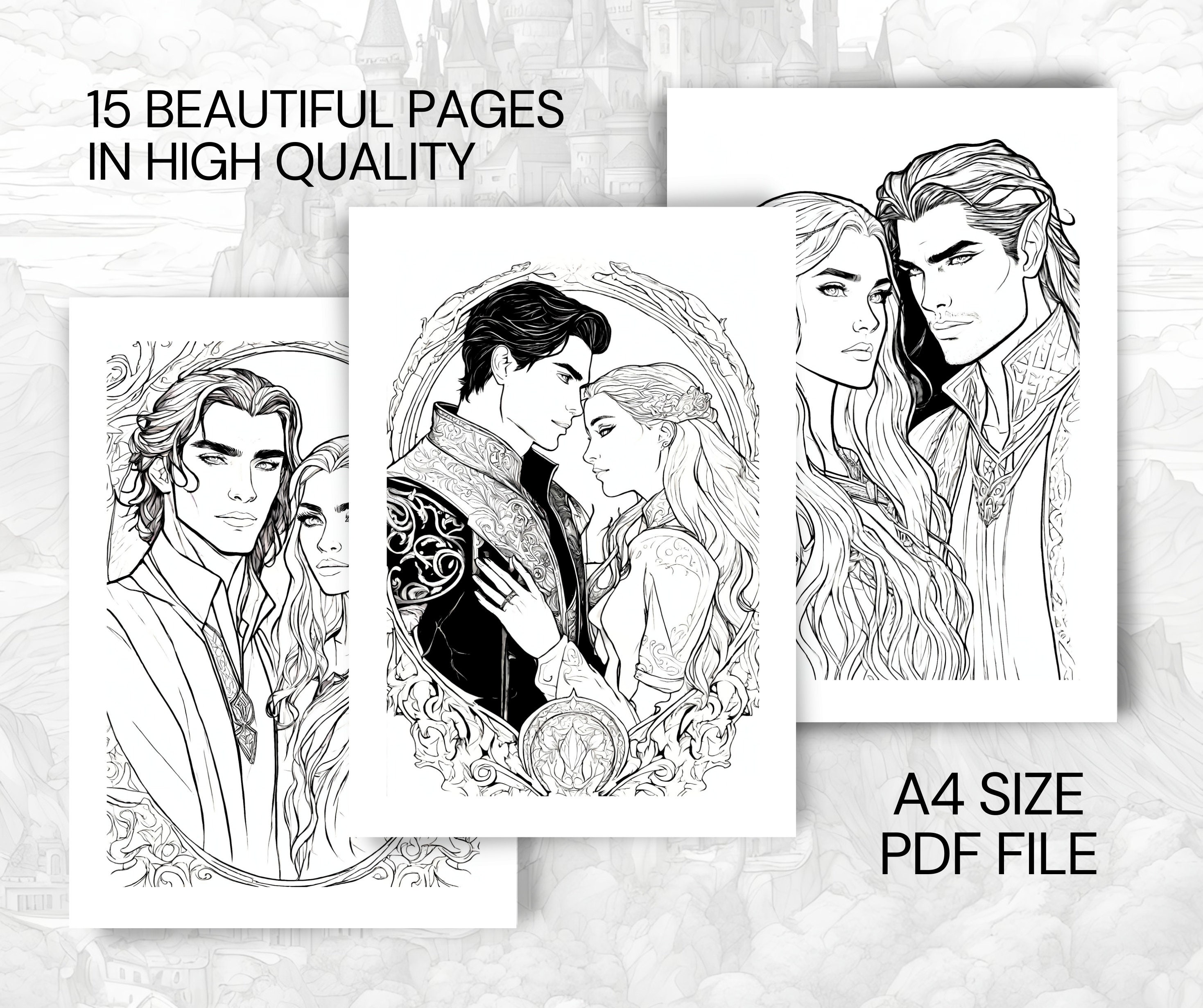 ACOTAR Coloring Book 5th Edition - Il Fullxfull.5952859892 78d7 