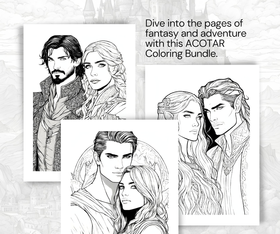 ACOTAR Coloring Book 5th Edition - Il 1140xN.5952859734 Qxo2 