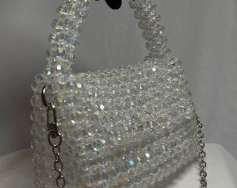 【新品未使用】OUNCE  glitter handmade bag ブラック Glitter From California | Glitter Leather Bag 11月18日20時
