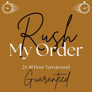 Rush My Order | Add On