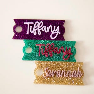 Personalized Stanley Topper: Acrylic Tumbler Name Plate