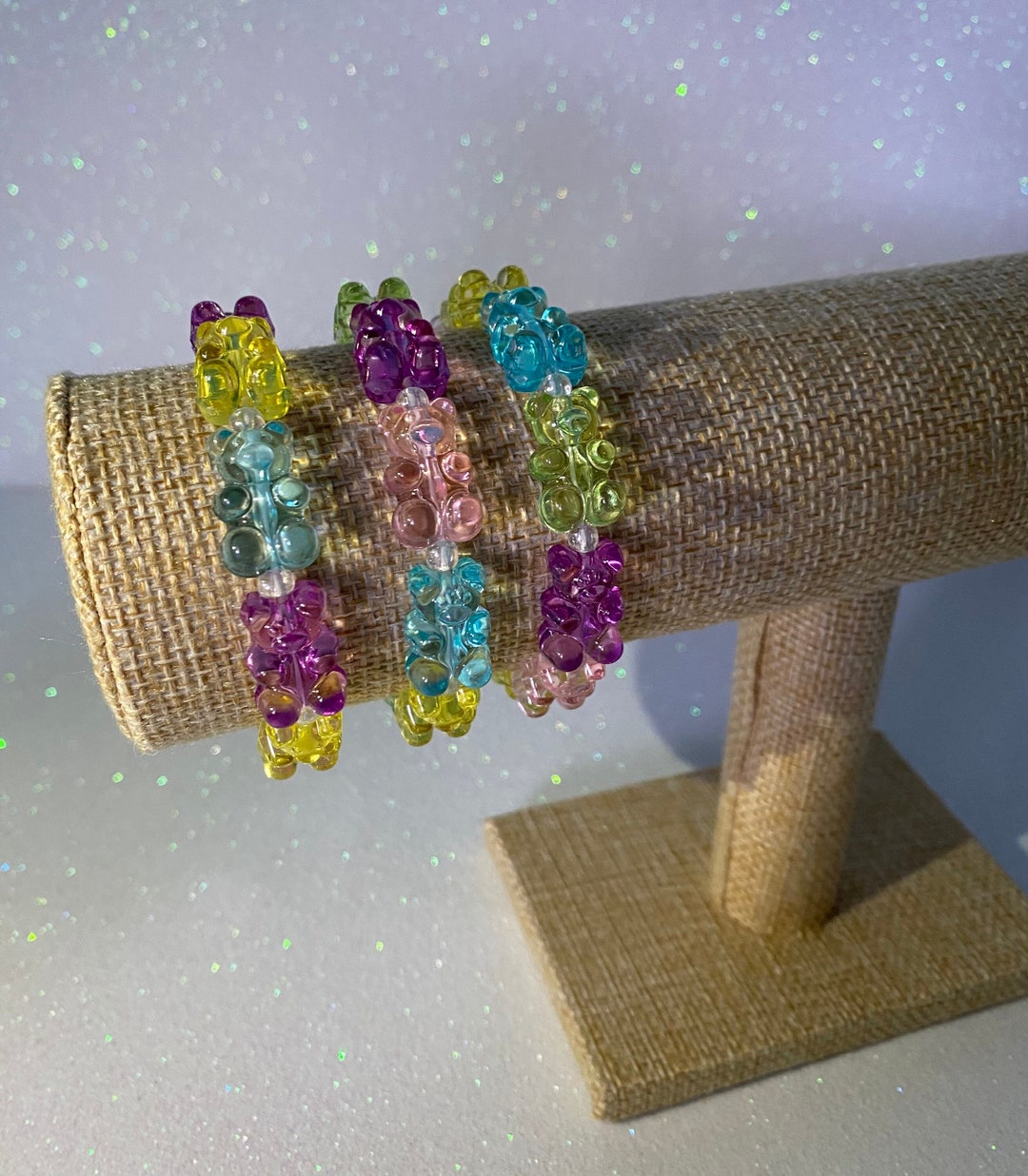 Gummy Bear Bracelet / Gummy Bear Bracelets / Teddy Jewelry / Cute