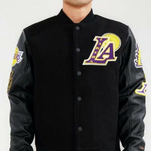 Mens New Los Angeles Laker NBA Leather Jacket New Arrival Etsy Ireland