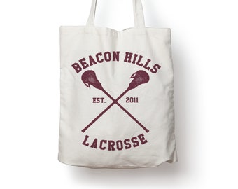 Beacon Hills Lacrosse Teen Wolf TV Show Cotton Tote Bag Gift