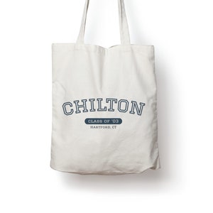 Chilton College Gilmore Girls TV Show Baumwolltasche Geschenk