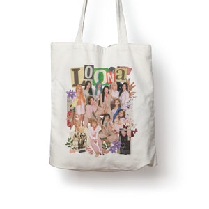 Loona Girls Kpop Baumwoll-Tragetasche als Geschenk
