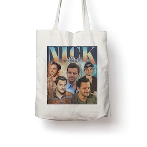 Nick Miller New Girl Bootleg Tribut Baumwolltasche Geschenk