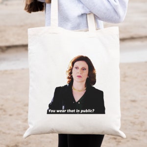 Trägst du das in der Öffentlichkeit? Lustige Gilmore Girls TV Show Baumwolltasche Geschenk