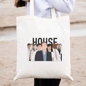 House M.D. TV Show Cotton Tote Bag Gift