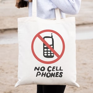 Keine Handys Gilmore Girls TV Show Baumwolltasche Geschenk