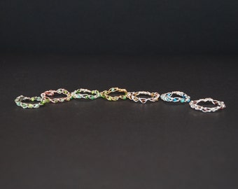 Ring gevlochten draad