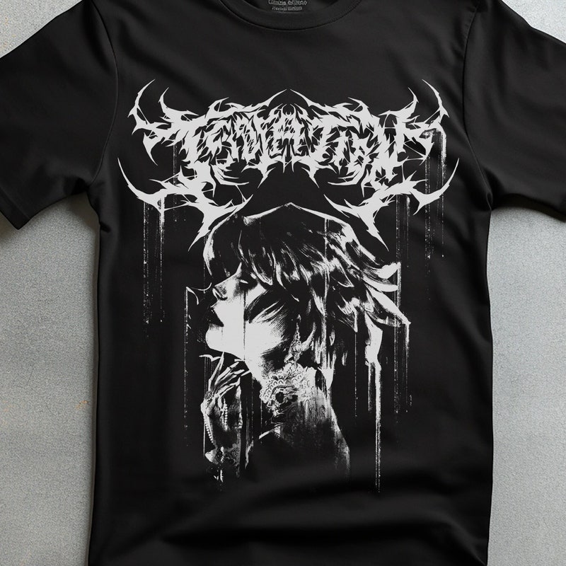 T-Shirt Gothic Dark - Unisexe, 100% Coton, Tailles S à 3XL, Personnalisable, Multicolore