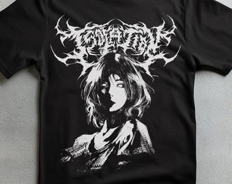 camiseta gótica | Roupas Grunge | Roupas alternativas | Estética Dreamcore | Gótico Pastel Escuro | Shopping gótico | Trad Gótico | Gótico Pastel | Punk