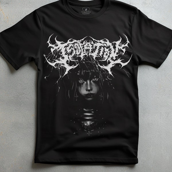 Dark gothic T-shirt | Dreamcore Aesthetic | Gothic clothes | Grunge Clothing | Dark Academia | Trad Goth | Pastel Goth | Mall Goth | Punk