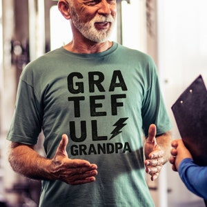 Grateful Grandpa Grunge Style Unisex Tees