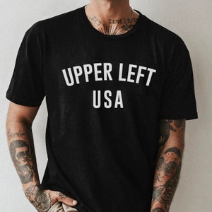 Upper Left Unisex Tees