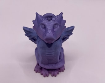 3D gedruckter Dragon Pill Container Schlüsselanhänger: Medikamente Buddy
