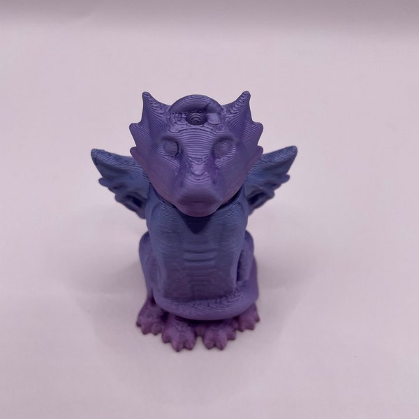 Dragon Pill Container Keychain, Medication Buddy, 3D Printed, Dragon Themed, Unique Gift