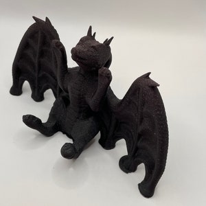 Einzigartiger Drachen Visitenkartenhalter - Handgefertigtes 3D Gedrucktes Design