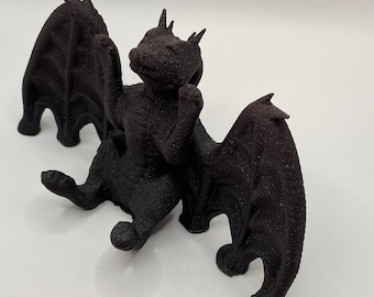 Unique Dragon Business Card Holder - Handcrafted 3D Printed Design