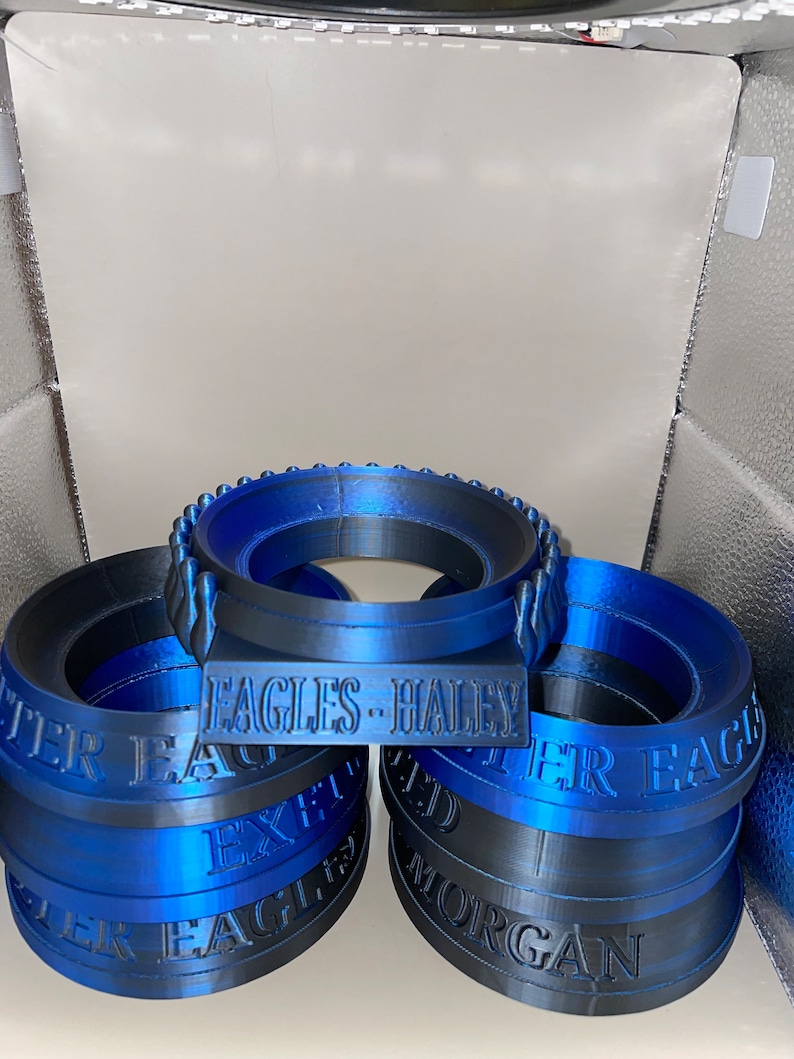 Bowling Ball Cup - 3D Printed - Storage - Sports - Display - Personalized Gift - Great for Bowlers - perfect for teams - Unique image 2