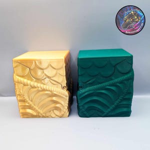 Kaartdeckdoos - drakenthema - MTG - ruilkaarten - sportkaarten