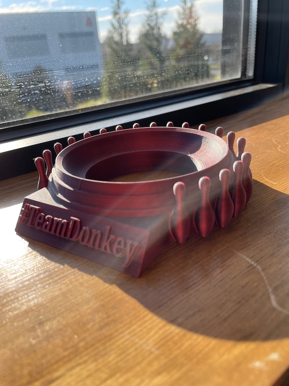 Bowling Ball Cup - 3D Printed - Storage - Sports - Display - Personalized Gift - Great for Bowlers - perfect for teams - Unique