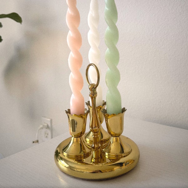 Vintage Gold Candelabra