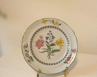 Vintage Spode Floral Summer Palace Vorspeisenteller 2er Set