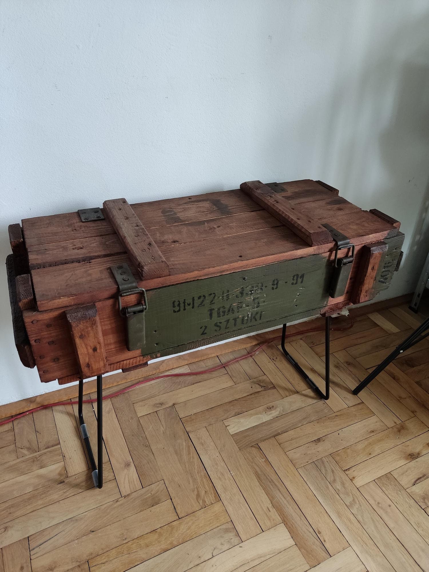ビンテージ　米軍 US ARMY 希少 フットロッカ－ トランクBOX ビンテージ 米軍 US ARMY 希少 フットロッカ－ トランクBOX