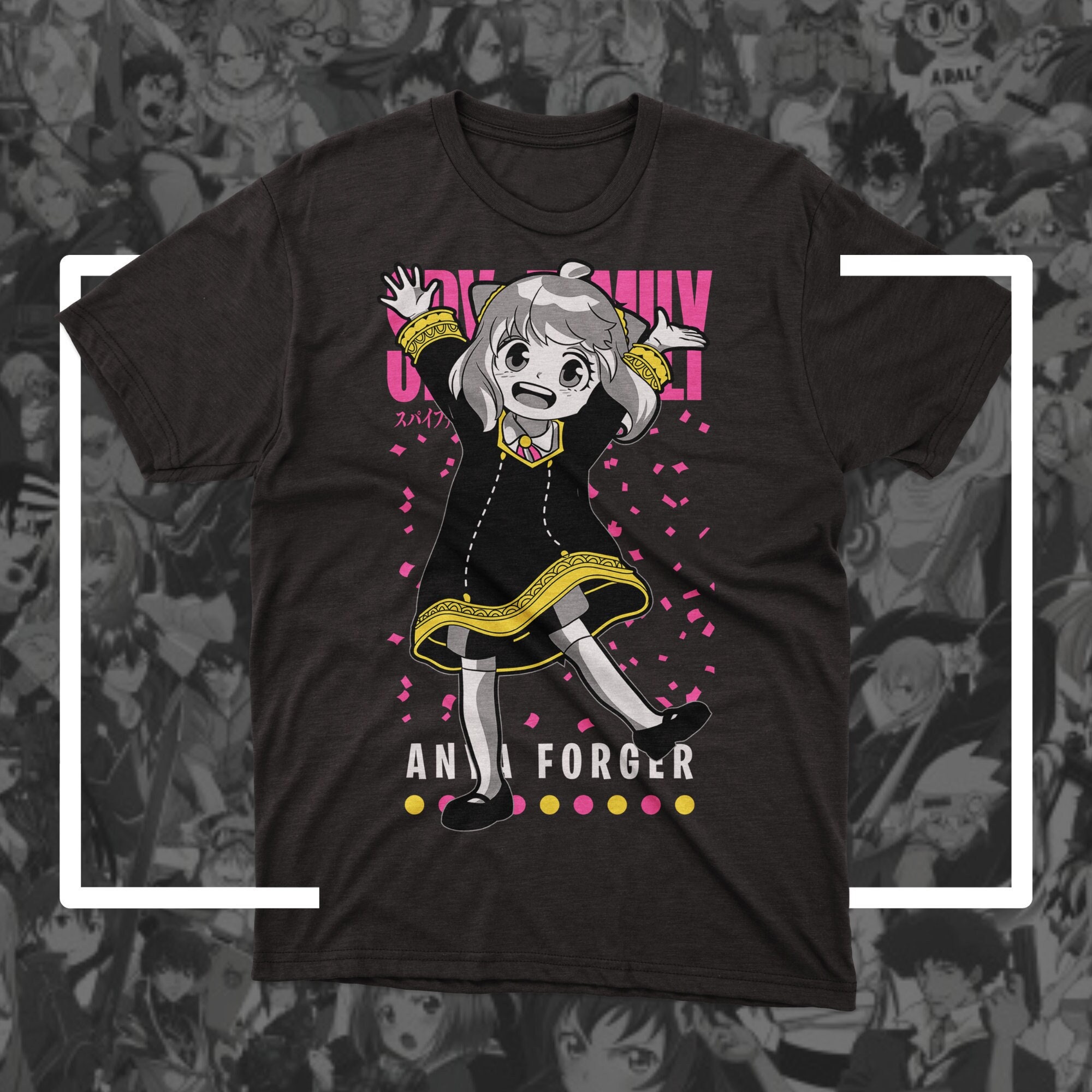 Cute Anya Meme Face Spy X Family Anime Unisex T-Shirt – Teepital – Everyday  New Aesthetic Designs