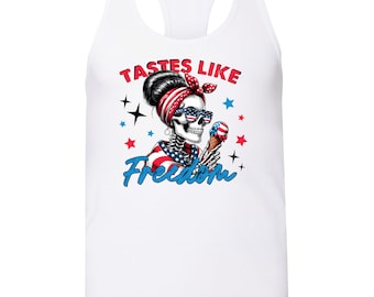 Tastes Like Freedom Women's Racerback Tank Top