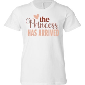 The Princess Has Arrived Youth Tee
