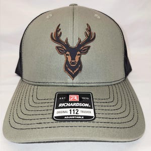 Deer Life Leather Patch Richardson Hat